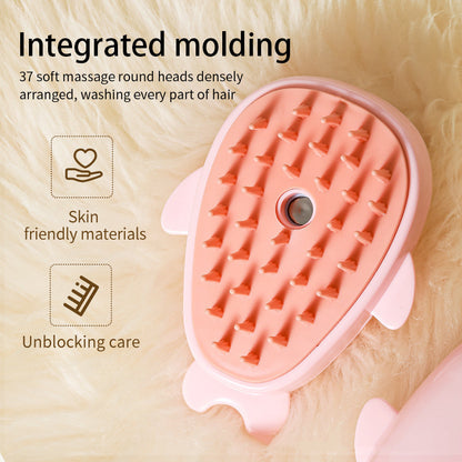 Mini brosse de massage pour chien et chat